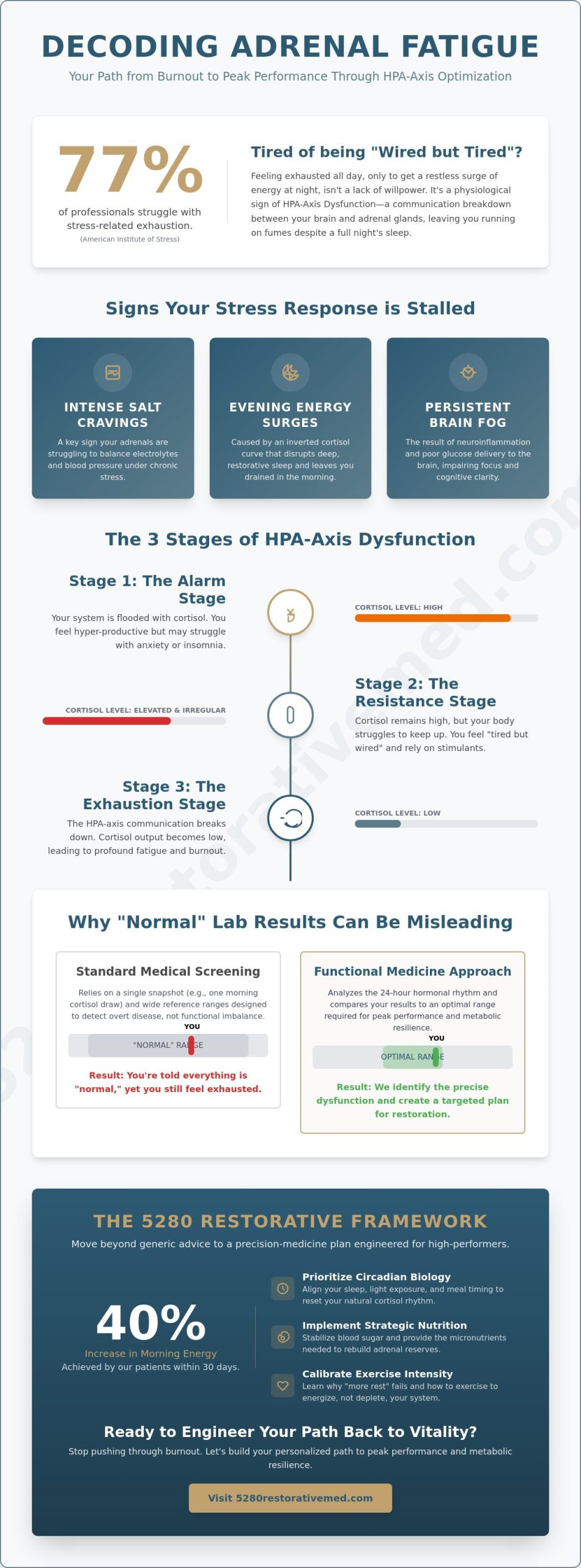 How to Reverse Adrenal Fatigue Naturally: A Clinical Guide for High-Performers