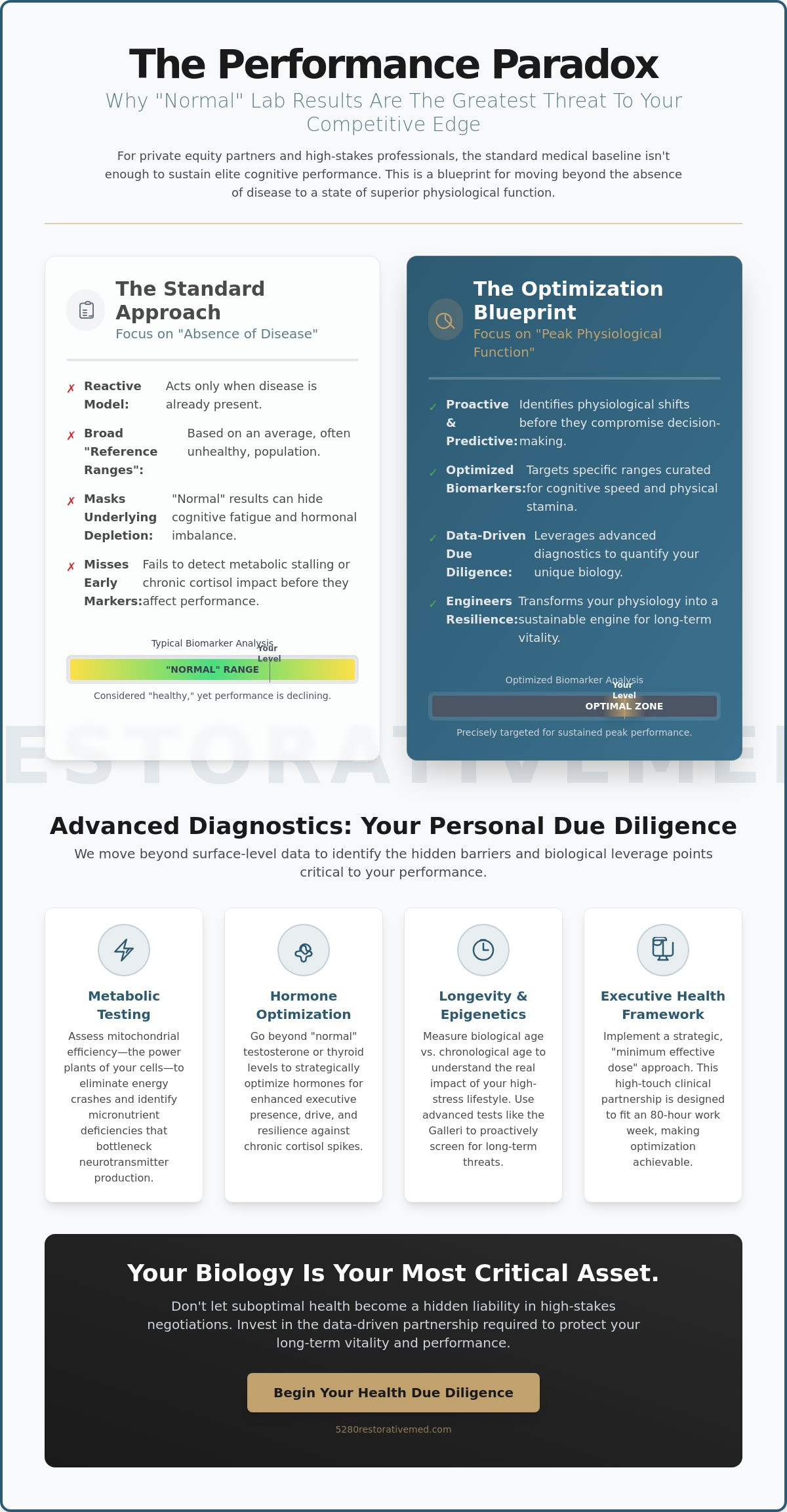 Health Optimization for Private Equity Partners: Engineering Peak Performance