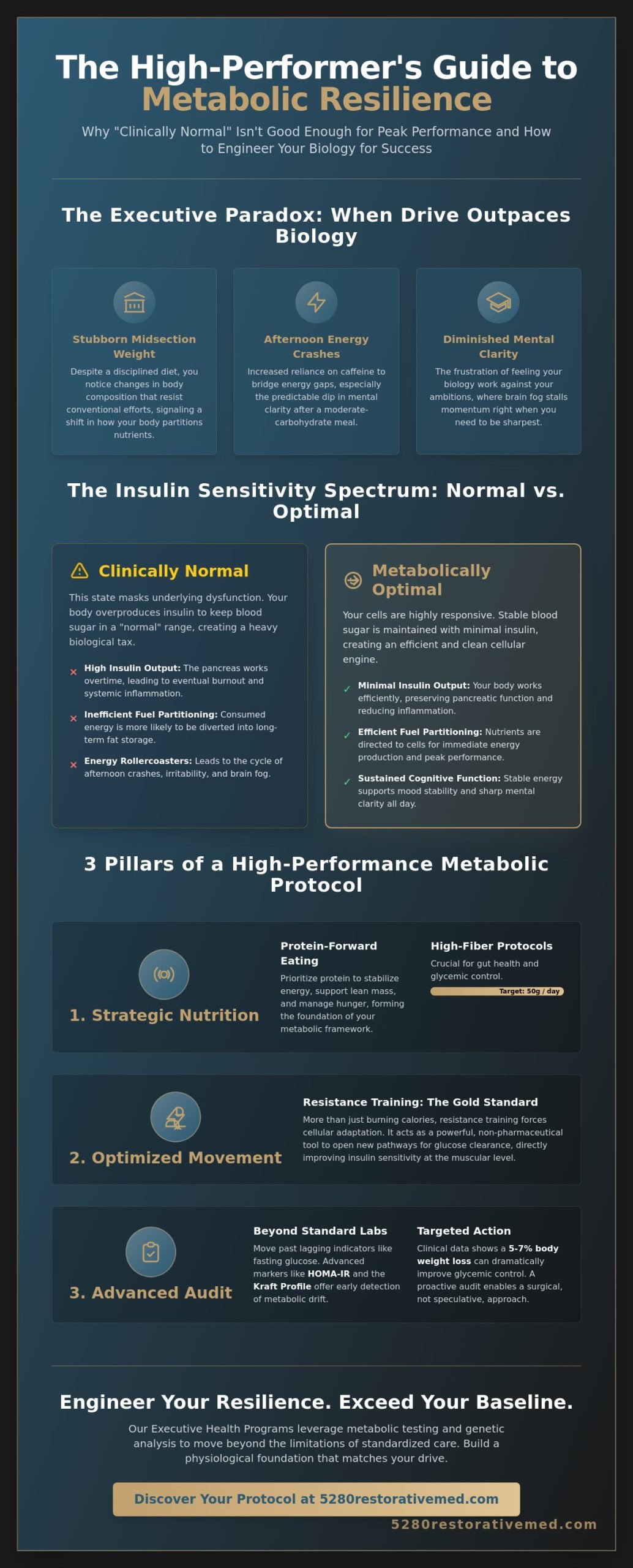 Strategic Lifestyle Changes to Improve Insulin Sensitivity: A Functional Approach to Metabolic Resilience