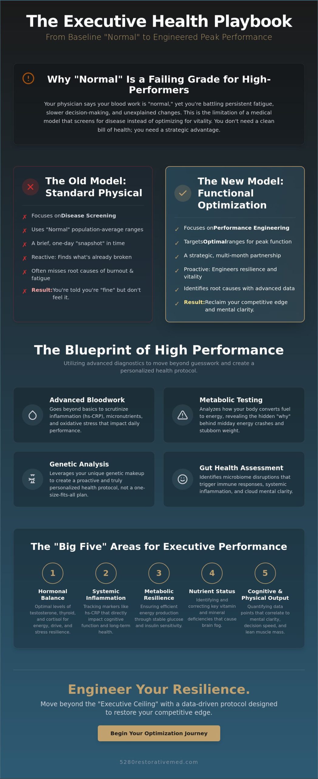 Executive Health Programs for Men: Engineering Peak Performance in 2026