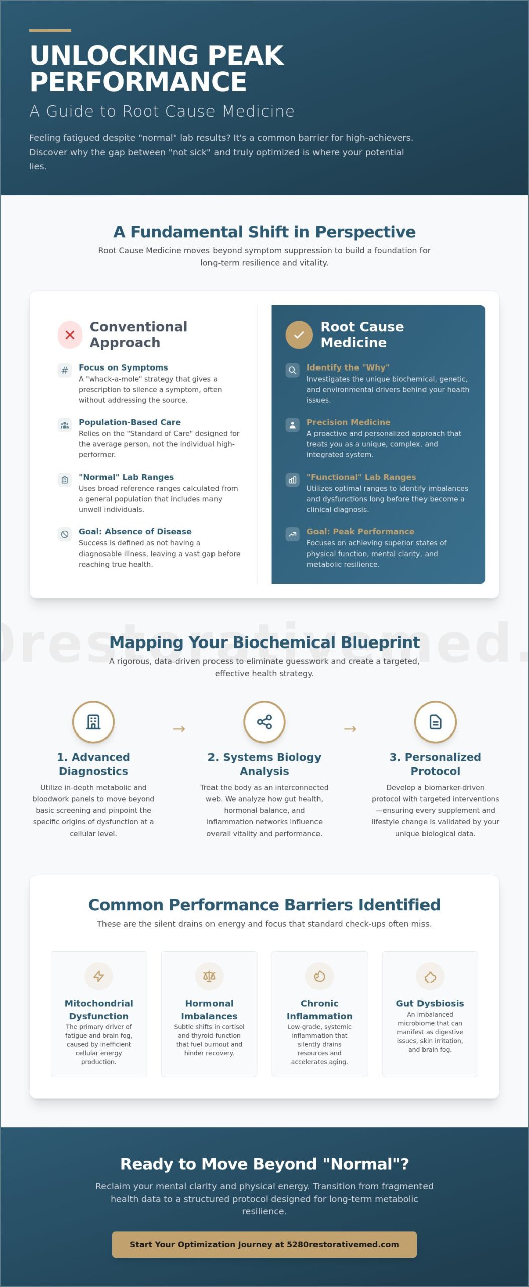 What is Root Cause Medicine? A Clinical Guide to Functional Optimization