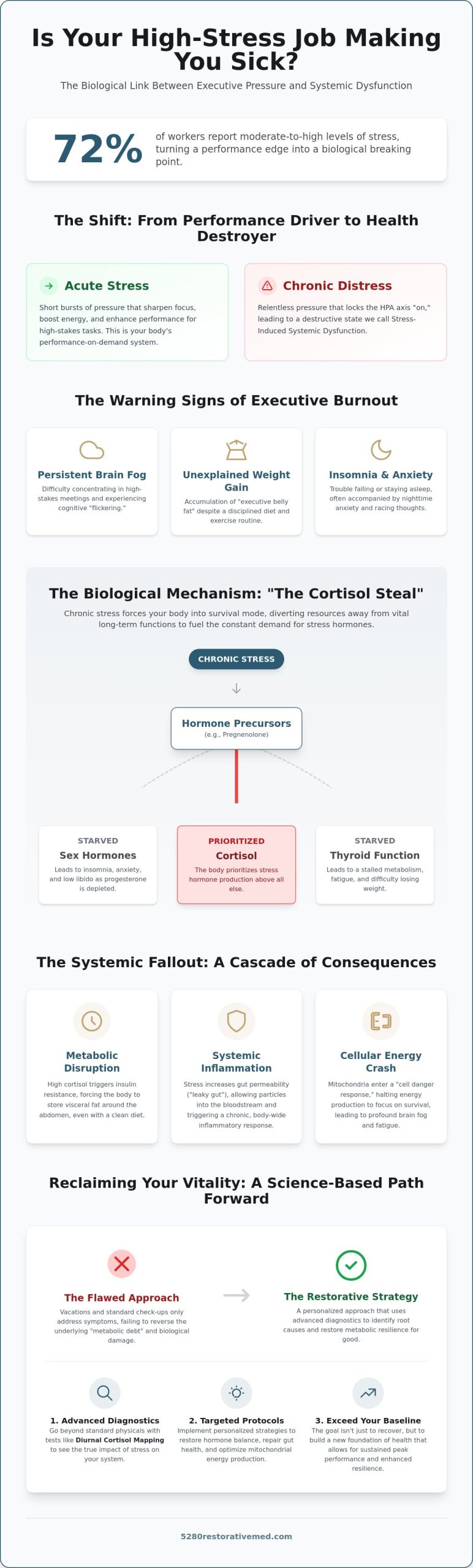 Is My High-Stress Job Making Me Sick? The Biology of Executive Burnout