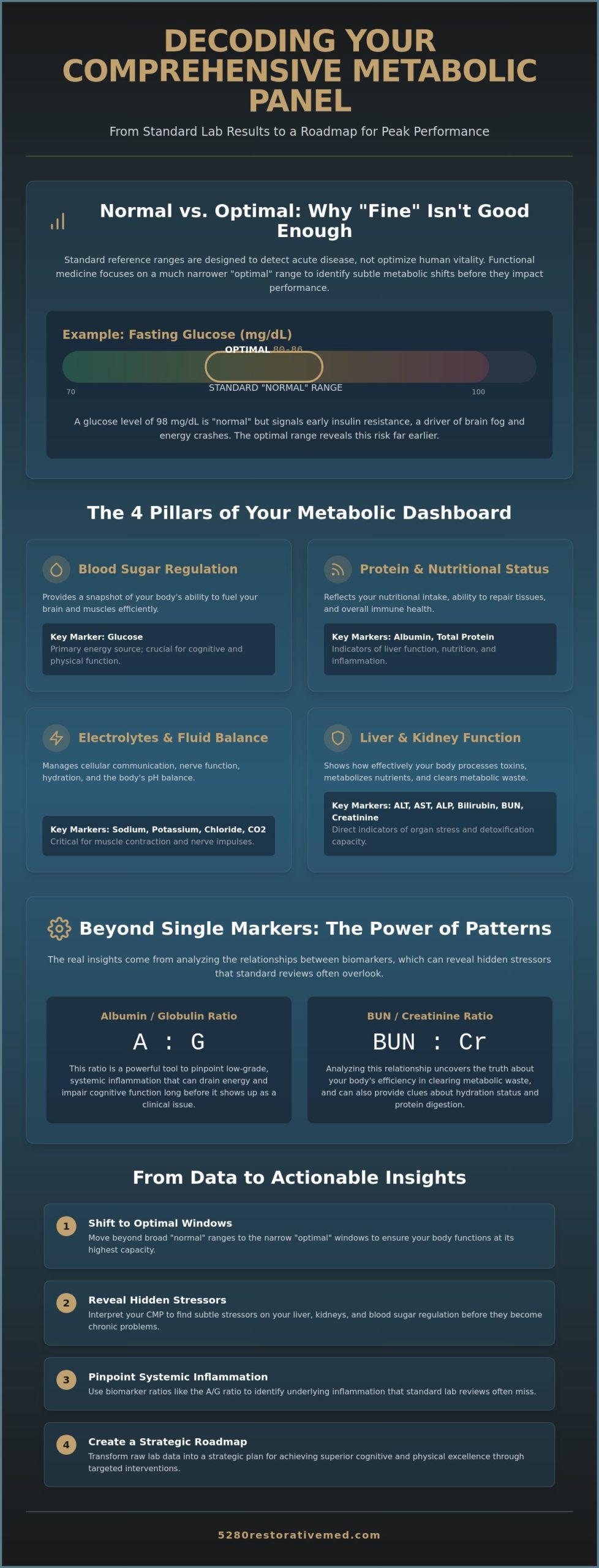 How to Interpret a Comprehensive Metabolic Panel: A Functional Guide for Peak Performance