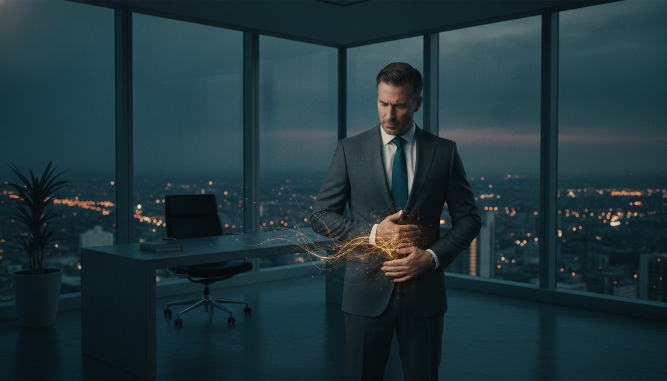 Leaky Gut and Executive Burnout: The Biological Root of High-Performance Stall