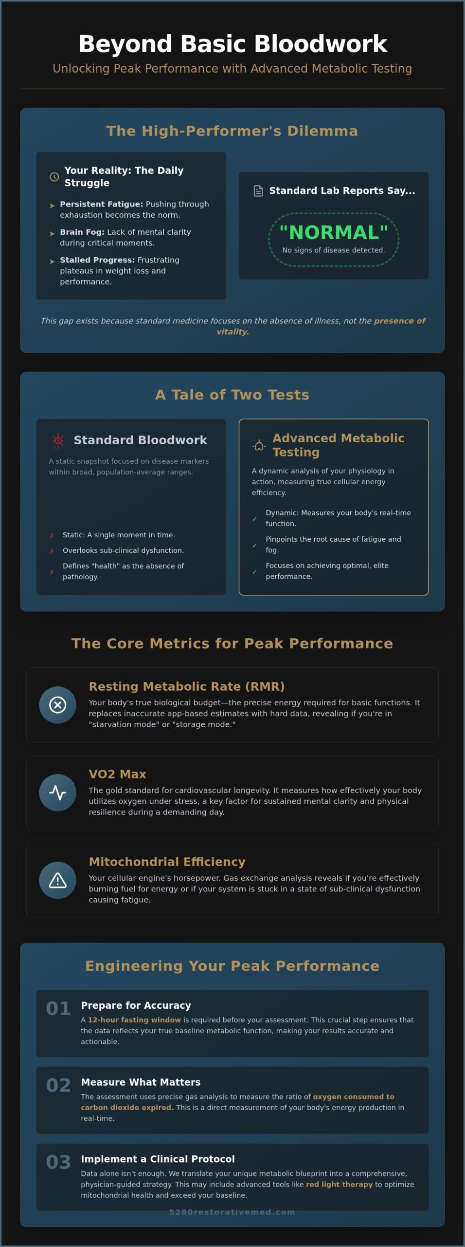 Metabolic Testing in Denver: Engineering Peak Performance for High-Achievers