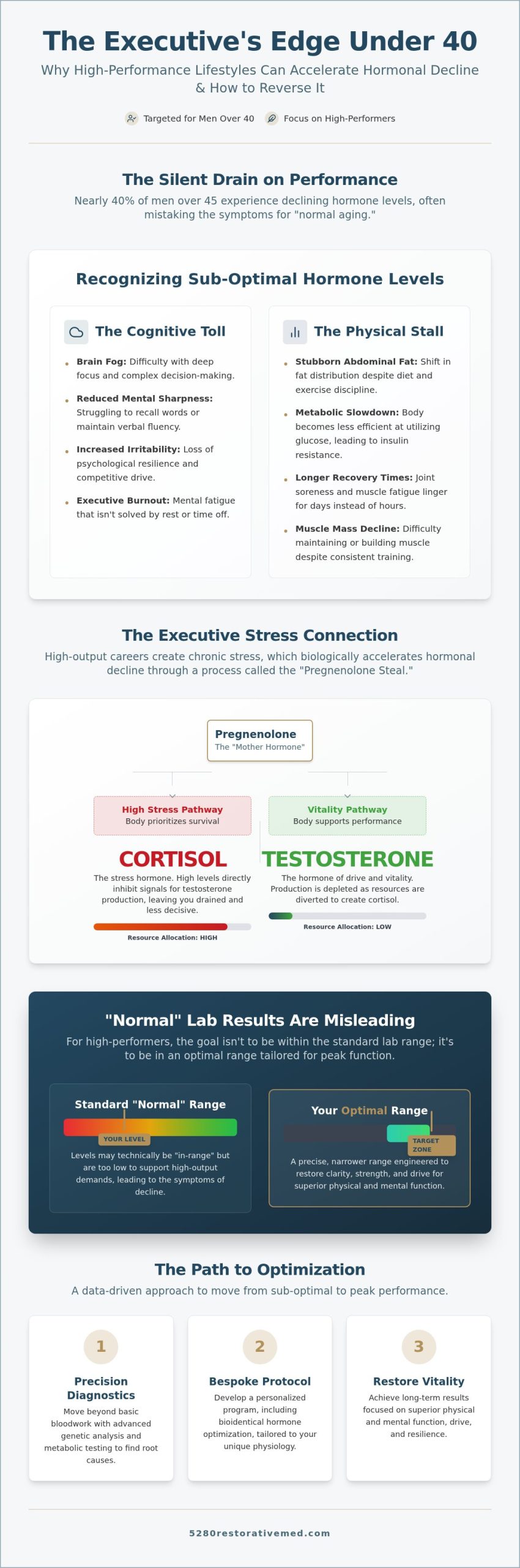 Symptoms of Low Testosterone in Men Over 40: The High-Performer's Guide to Optimization
